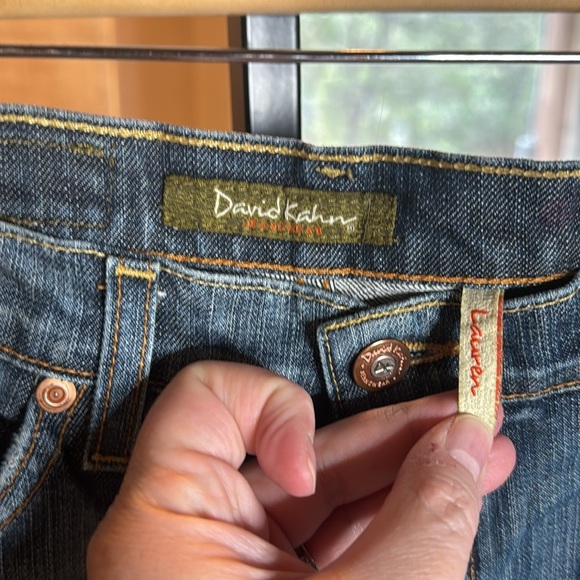 David Kahn Jeans Lauren Straight Leg Size 6 - Picture 11 of 15